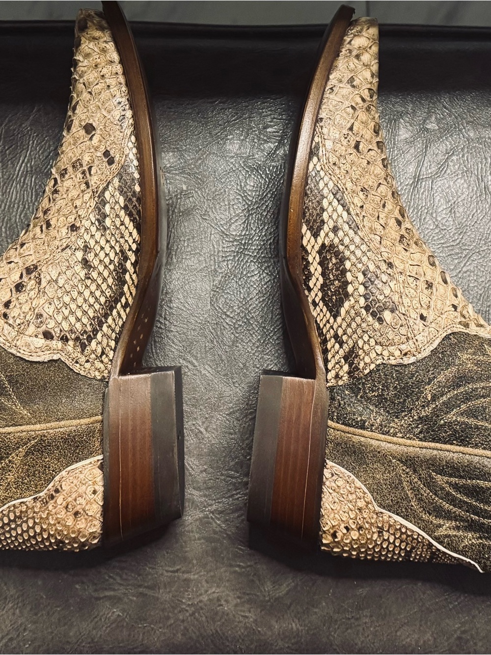 Tecovas Garrett Invasive Python sz 9D - Picture 4 of 5
